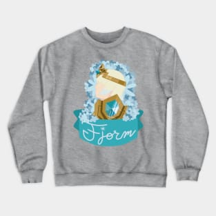 Fjorm Floral Fire Emblem Banner Crewneck Sweatshirt